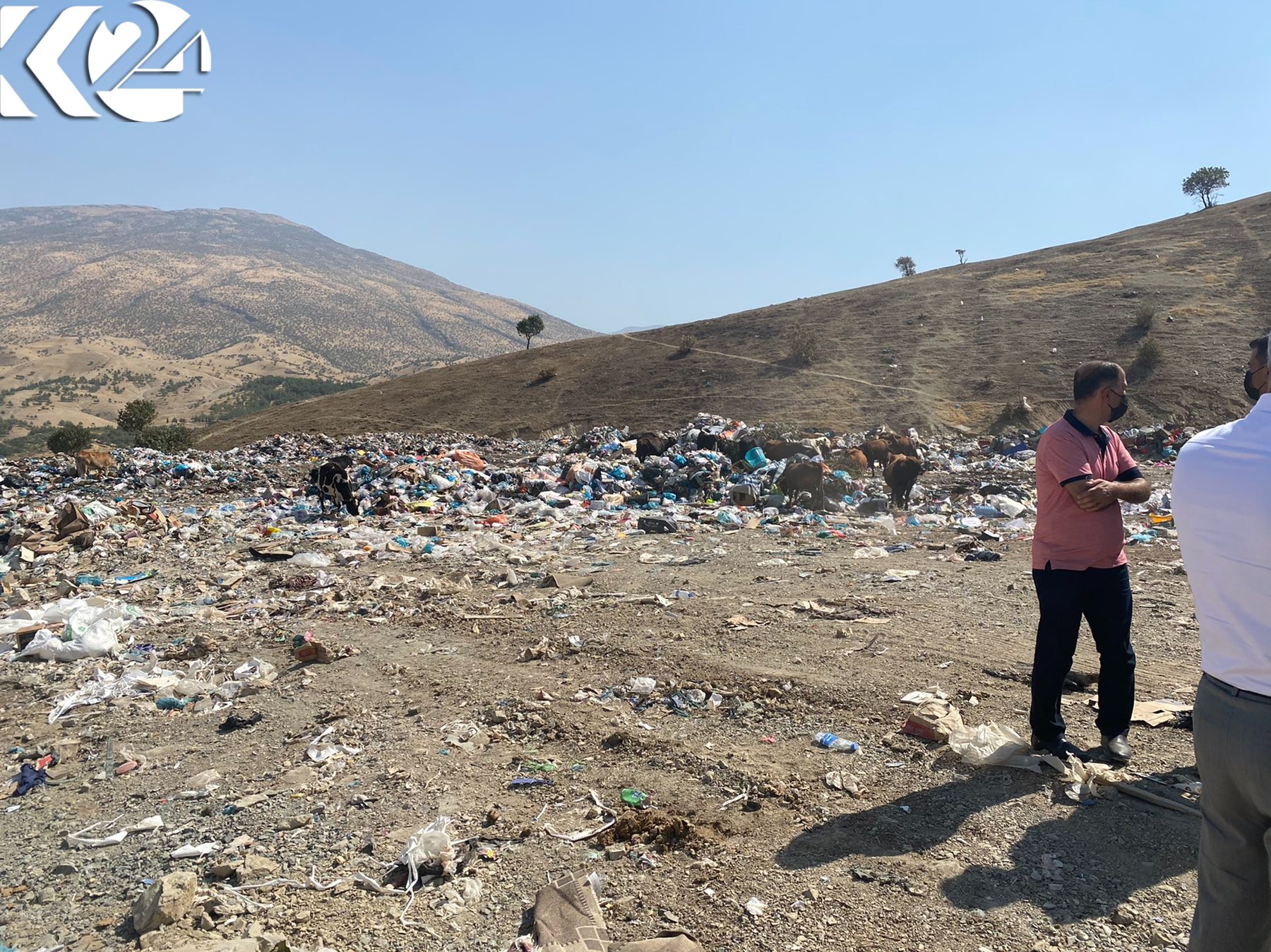  بەوێنە: چاودێریکردنی هەڵمەتی پاککردنەوەی رێگاکانی سنووری هەولێر